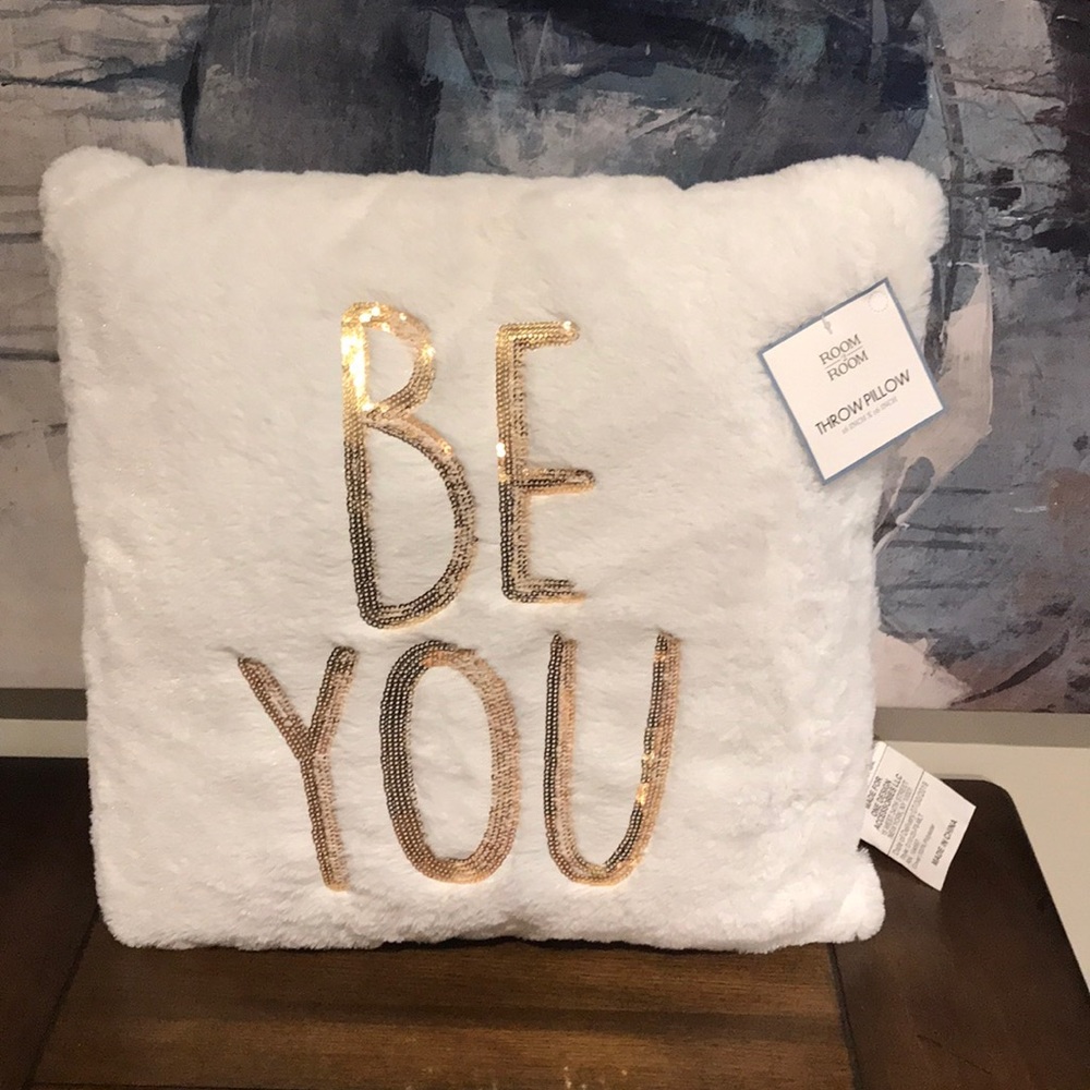 New! Be You Throw Pillow